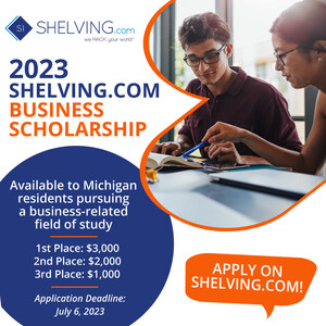 Shelving Inc. Opens Applications for 2023 Business Scholarship
