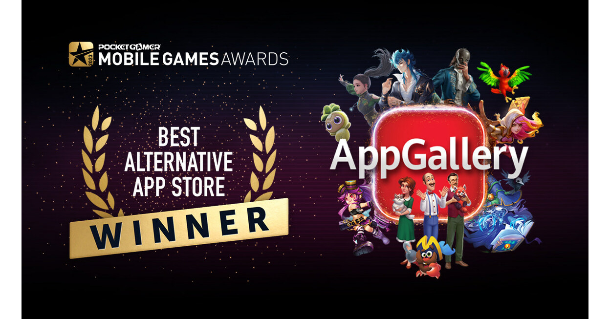 AppGallery named 'Best Alternative App Store' at Mobile Games Awards 2023