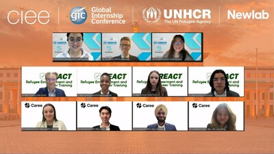 Three teams of university students will advance to the final round of the 2023 GIC UNHCR Student Challenge that will be held at the Global Internship Conference in Berlin on June 21-23, 2023.