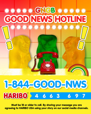 HARIBO® to Sweeten News Cycle with All-Day Good News Content and Collaborations on National Gummi Bear Day, April 27