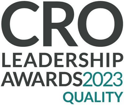 Frontage is a recipient of the CRO Leadership Awards in Quality.