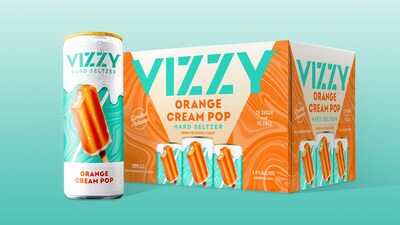 Vizzy Hard Seltzer launches limited-edition Orange Cream Pop flavor