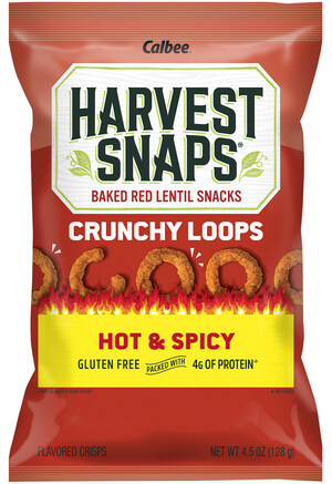 Harvest Snaps Launches Crunchy Loops Hot &amp; Spicy at Walmart