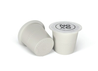 NEXE Innovations fully compostable, single-use coffee pods (CNW Group/Nexe Innovations Inc.)