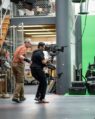 The school partners with the Academy of Motion Pictures Arts and Sciences for the Gold Rising Intern Track, which gives students hands-on experience on active film productions.