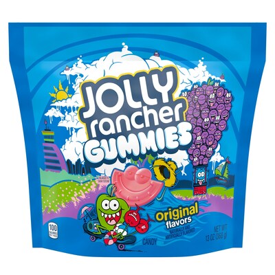 Miami-inspired Jolly Rancher Gummies Packaging created by Joe Starkweather.