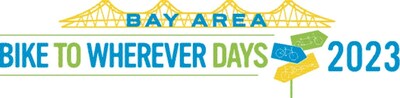 2023 Bike to Wherever Day logo (PRNewsfoto/Metropolitan Transportation Commission,Bayareabiketowork.com)