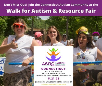 Join the Connecticut Autism Community on May 21st at Quinnipiac University in North Haven!  Go to CTWALKFORAUTISM.COM to sign up or learn more!