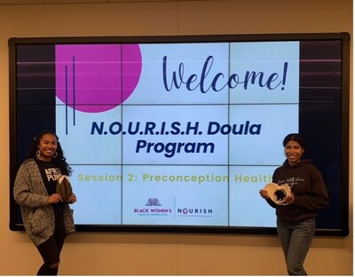 Our goal was to train 25 doulas to provide care to over 100 families in the Baltimore community. We surpassed our goal with 38 doulas completing BWHI's NOURISH Doula Training Program. Participants have completed over 80 hours of learning between two semesters of school. This Saturday, they will be honored by their friends, families, and community members for their accomplishment.