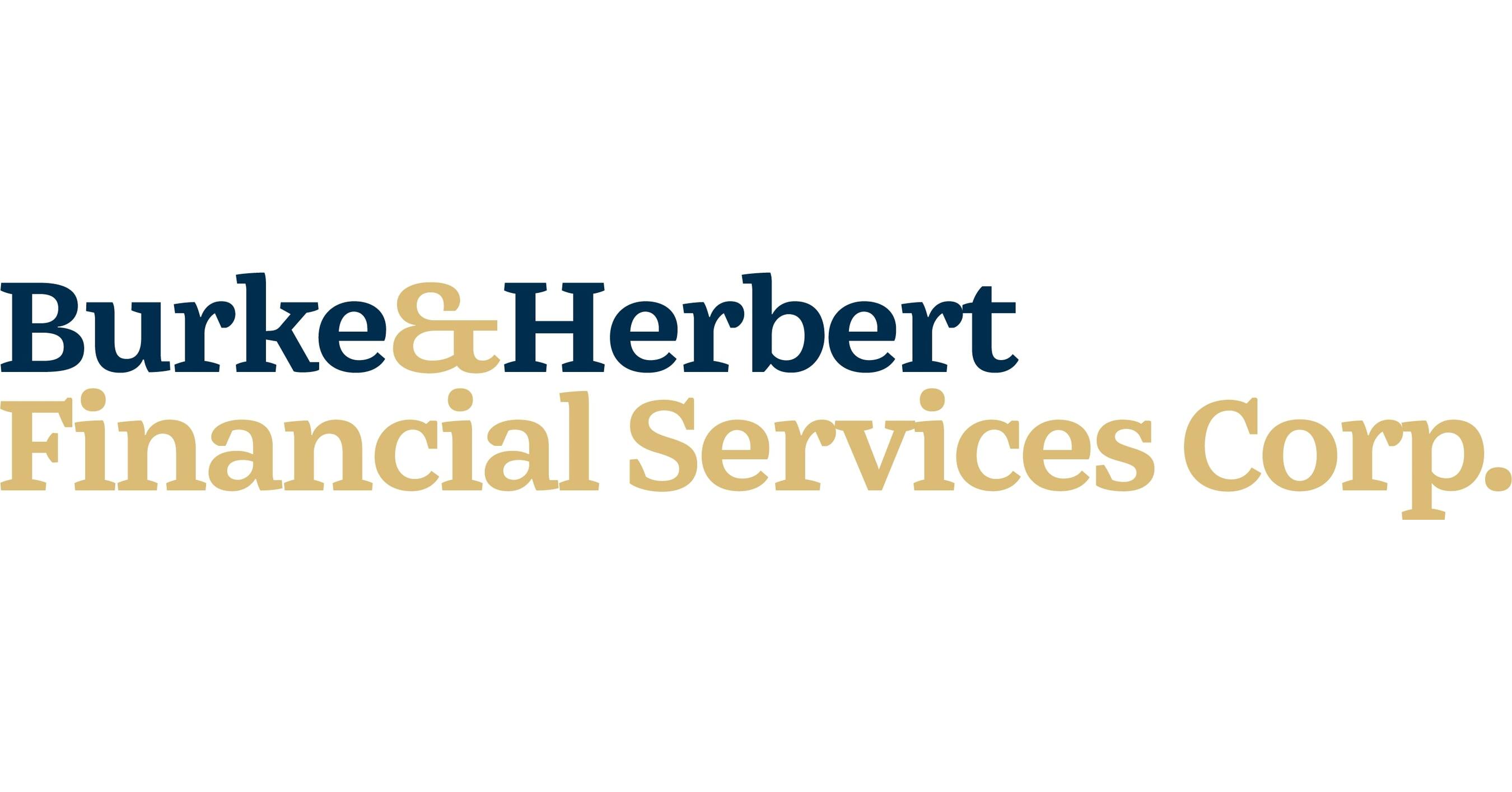 Burke & Herbert Financial Services Corp. Announces First Quarter 2024 Results and Declares Common Stock Dividend