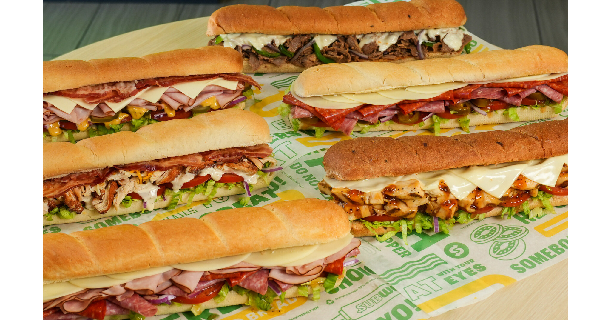 Subway® espande il menu della catena Subway per stabilire record per la prima volta, aggiungendo panini completamente nuovi e aggiornando i classici
