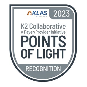 KLAS Research Recognizes Stellar Health with a 2023 Point of Light Award