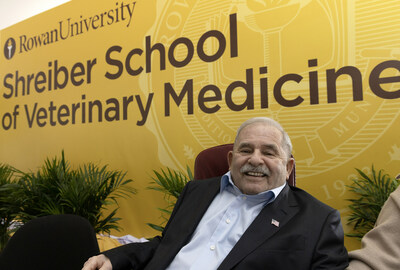 New Jersey business leader and animal welfare advocate Gerald B. Shreiber has given a $30 million gift for the Shreiber School of Veterinary Medicine at Rowan University. The school is New Jersey's first veterinary school. Shreiber is chairman of J&J Snack Foods Corp., based in Pennsauken, N.J.