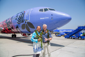 SOUTHWEST AIRLINES UNVEILS IMUA ONE, A HIGH-FLYING TRIBUTE, WITH GRATITUDE TO SOUTHWEST EMPLOYEES AND THE PEOPLE IN HAWAII THEY SERVE