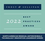 AvantGuard Applauded by Frost &amp; Sullivan for Extending the Life of Chlorine-based Disinfectants for Sustained Efficacy with Its Residual Antimicrobial Solutions