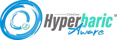 Hyperbaric Awareness USA and the Hyperbaric Aware campaign aim to spread national, statewide, and local awareness to benefit the people suffering from radiation injury, chronic wounds like diabetic foot ulcers, arterial insufficiencies and more.  The Hyperbaric Aware website, in collaboration with the Undersea and Hyperbaric Medicine Society ( UHMS) and physician leaders, will share articles, latest research, and expert insight for physicians, patients, and the general public. (PRNewsfoto/CutisCare LLC)