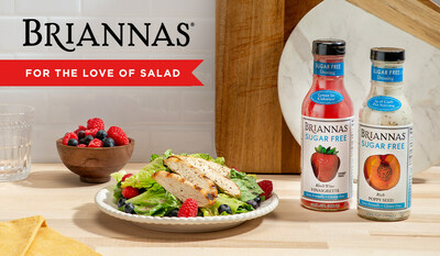 Two of BRIANNAS most popular flavors are now available in Sugar Free. Enjoy BRIANNAS Sugar Free Poppy Seed dressing and Sugar Free Blush Wine Vinaigrette today!