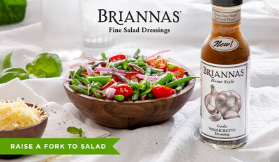 BRIANNAS new Home Style Garlic Vinaigrette is the perfect flavor for all of your favorite recipes this summer! From fresh greens, to pasta salads, even as a dip for warm bread, this robust garlic vinaigrette is a sweet and savory treat!