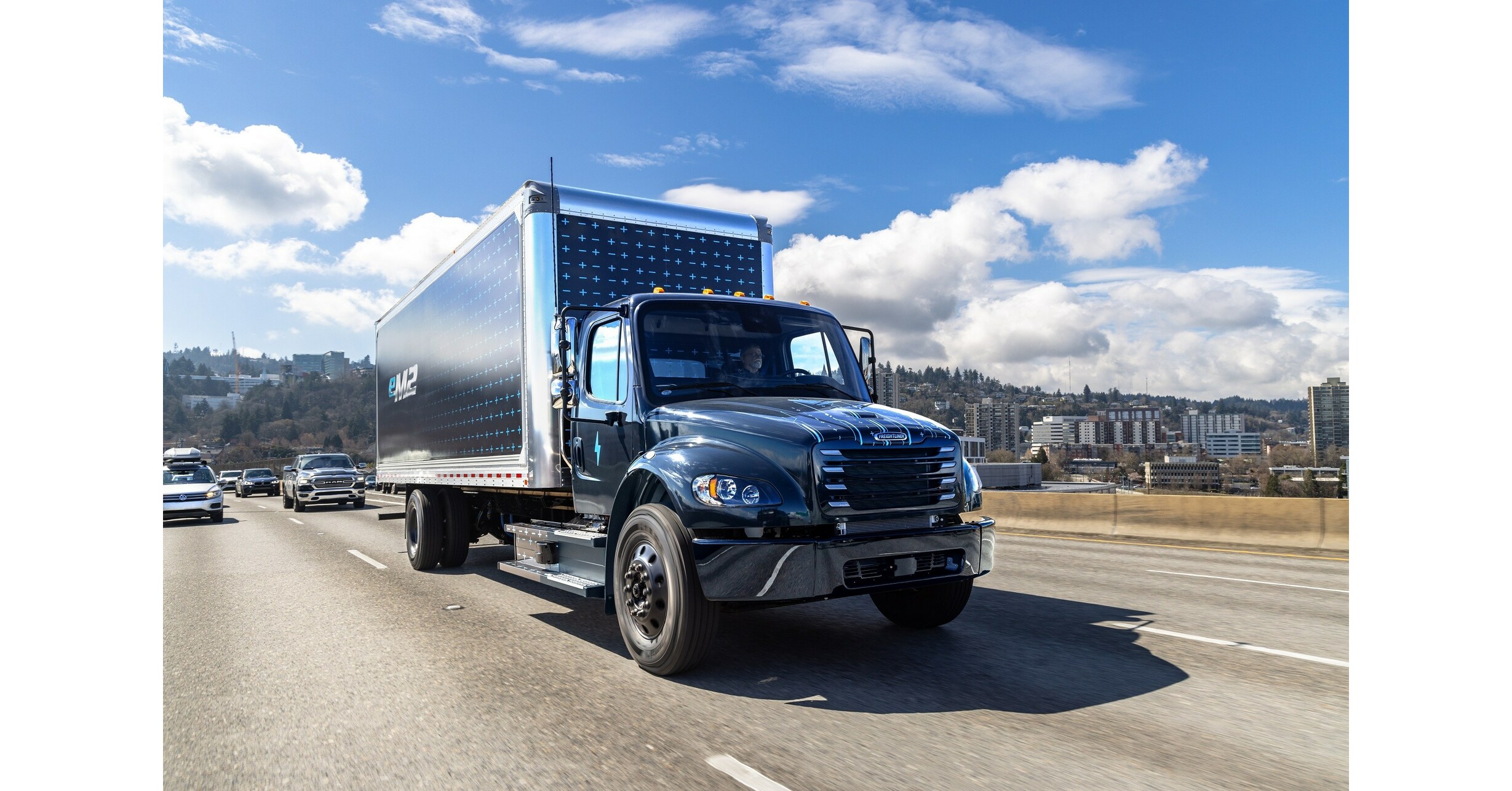 Daimler Truck North America Unveils Freightliner eM2, the