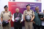 SBI Life Insurance and Jaipur Traffic Police host a public awareness drive to aid helmet adoption in the Pink City