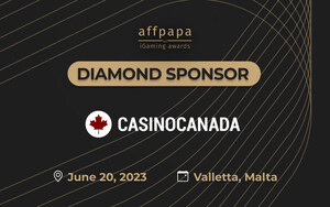 CasinoCanada Joins as Diamond Sponsor for the 2023 AffPapa iGaming Awards