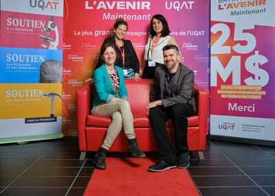 Soutien aux étudiantes et étudiants - Plus d'un demi-million de dollars remis en bourses par la Fondation de l'UQAT en 2022-2023