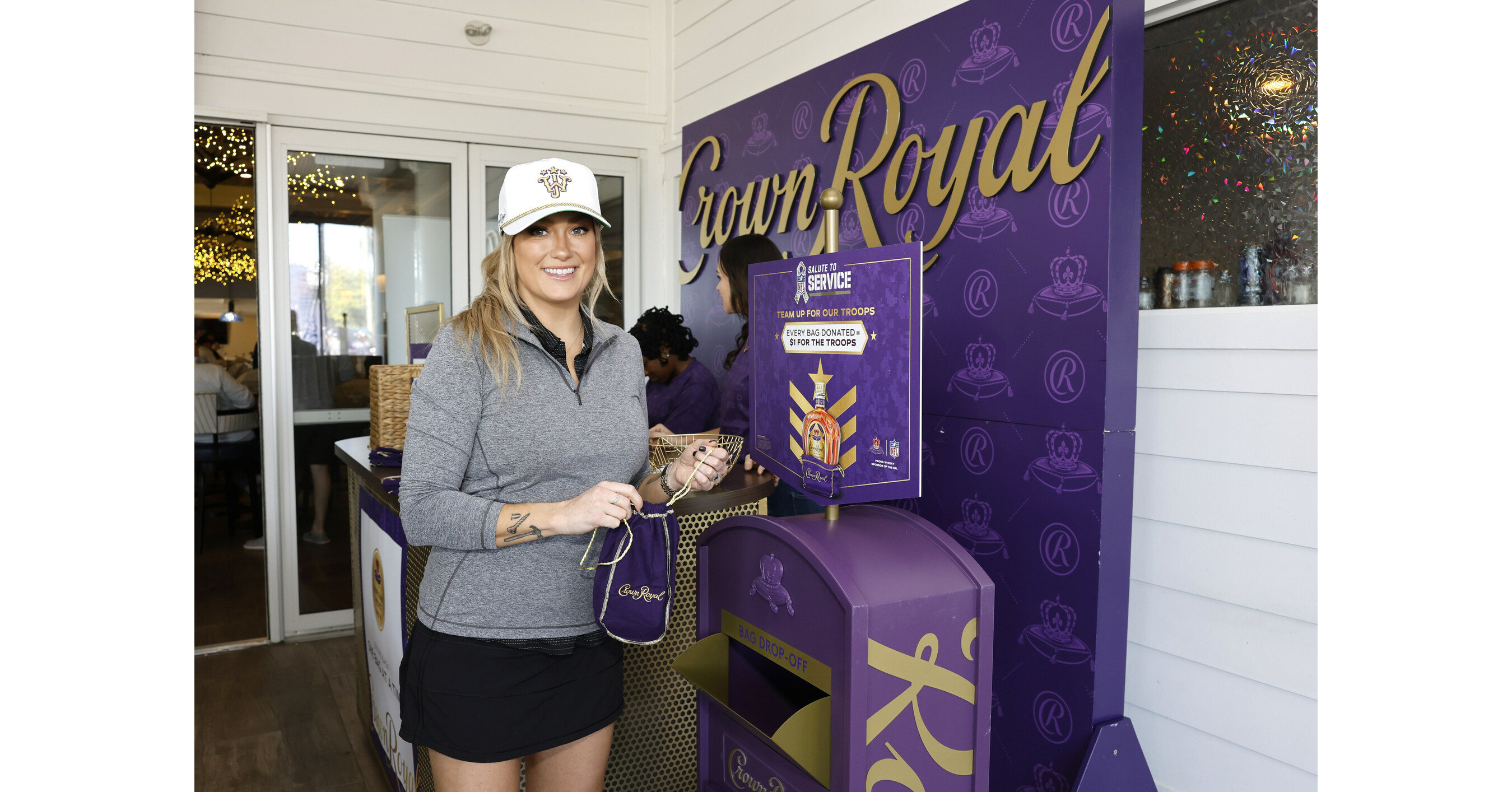 NFL, Crown Royal working together to honor active military