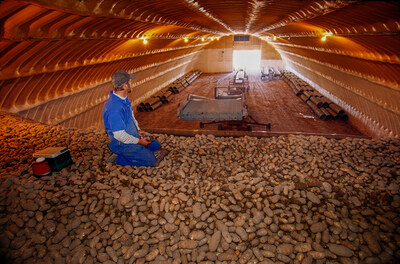 Potato Storage Building (PRNewsfoto/Carrot Ventures)