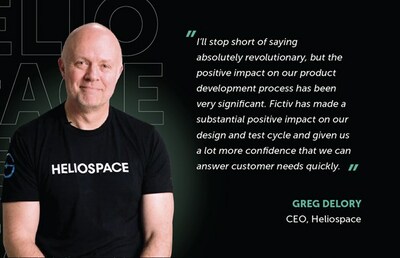 Greg Delory, CEO, Heliospace