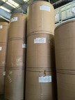 Paper Products Online Auction Features Liquidation of Kraft Linerboard Paper Rolls