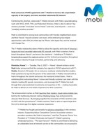 Mobi announces MVNO agreement with T-Mobile to harness the unparalleled capacity of the largest, and most awarded nationwide 5G network — combining the ultrafast, nationwide T-Mobile network with Mobi’s groundbreaking work with WG2, AWS, TNS, and Federated Wireless, Mobi is able to deliver “big wireless provider” innovation across Hawaiʻi and now, even beyond — even as a “small[er] wireless provider.”