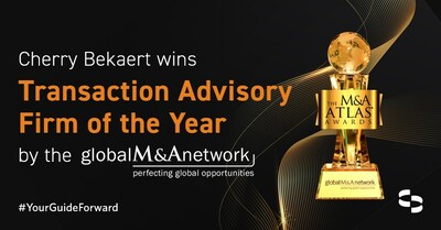 Cherry Bekaert has been awarded Transaction Advisory Firm of the Year, along with Scott Moss, awarded the M&A Leadership Award, and Anna Townsend, who received the Top Woman Dealmaker Award at the Global M&A Network's USA M&A Atlas Awards.