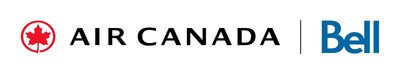 Air Canada and Bell logos. (CNW Group/Air Canada)