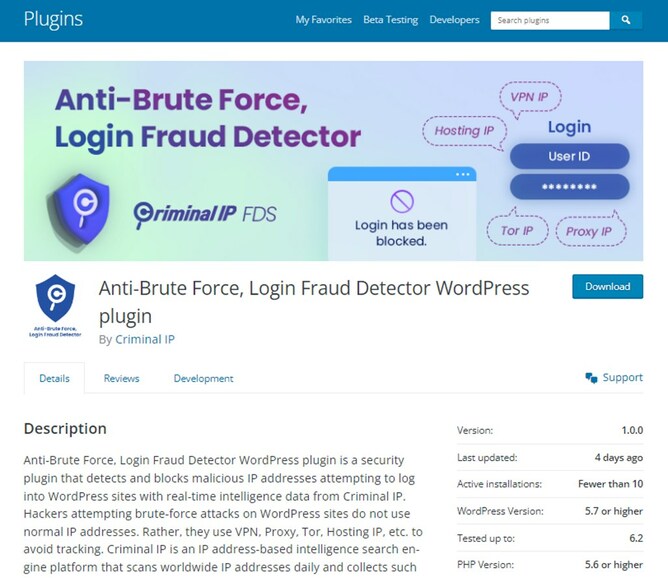 How to Protect Your WordPress from Anti-Brute Force with Criminal IP FDS - Vimarsana News