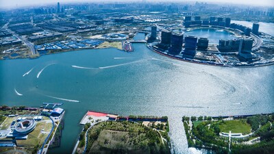 U.I.M. Campeonato del Mundo de F1 Powerboat 2023, Gran Premio de Zhengzhou, China (PRNewsfoto/Shenzhen Tianrong Sports Culture Management Co., Ltd.)