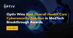 Optiv Wins 'Best Overall Health Care Cybersecurity Solution' in MedTech Breakthrough Awards