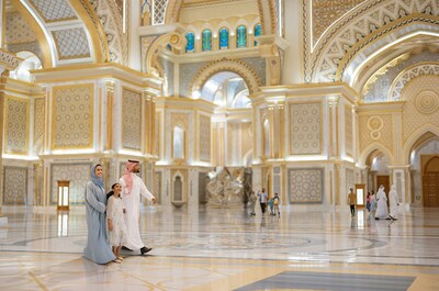 Qasr Al Watan (PRNewsfoto/Abu Dhabi Department of Culture and Tourism)
