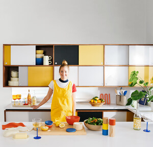 Crate &amp; Barrel and Molly Baz Bring a Refreshing, Colorful Splash to The Kitchen