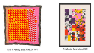 Anna Lucia x Quilters of Gee's Bend: A Fusion of Generative NFTs and Physical Quilts Spanning "Generations"