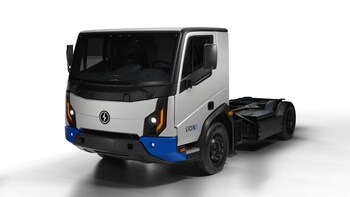 Camion commercial à châssis entièrement électrique (Groupe CNW/La Compagnie Électrique Lion)