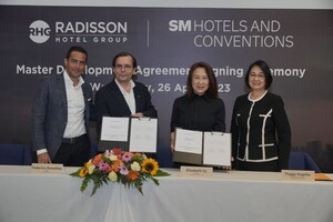 Radisson Hotel Group expands partnership with SM Hotels &amp; Conventions Corp.; signs Master Development Agreement to reach 20 hotels in the Philippines by 2028