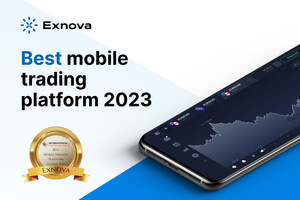 Exnova Named Best Mobile Trading Platform Global 2023 by INTLBM