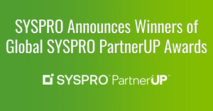 SYSPRO Announces Winners of Global SYSPRO PartnerUP Awards
