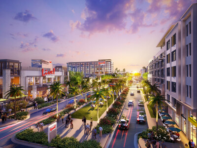 The Cordish Companies and Caesars Entertainment announced today their Pompano Beach development, The Pomp, will be anchored by a dynamic Live! dining and entertainment district. Located 35 miles north of Miami and less than 10 miles north of Fort Lauderdale, the 223-acre project is one of the largest developments in South Florida. Once complete, The Pomp will bring together entertainment, dining, hotel, retail, residential, office and lifestyle amenities, alongside the successful Harrah’s Pompan