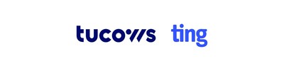 Tucows and Ting corporate logos (CNW Group/Tucows Inc.)