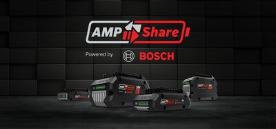 Bosch Power Tools announces the launch of AMPShare – Powered by Bosch in the U.S. and Canada with founding partners, FEIN and Rothenberger, providing workers with a powerful multi-brand battery platform to build on.