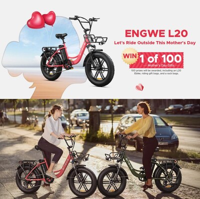 ENGWE L20 ebike Mother's Day Promotion