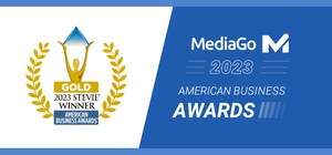 MediaGo Honored as Gold Stevie® Award Winner in 2023 American Business Awards®