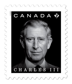 Postes Canada émet le premier timbre canadien à l'effigie de Sa Majesté le roi Charles III