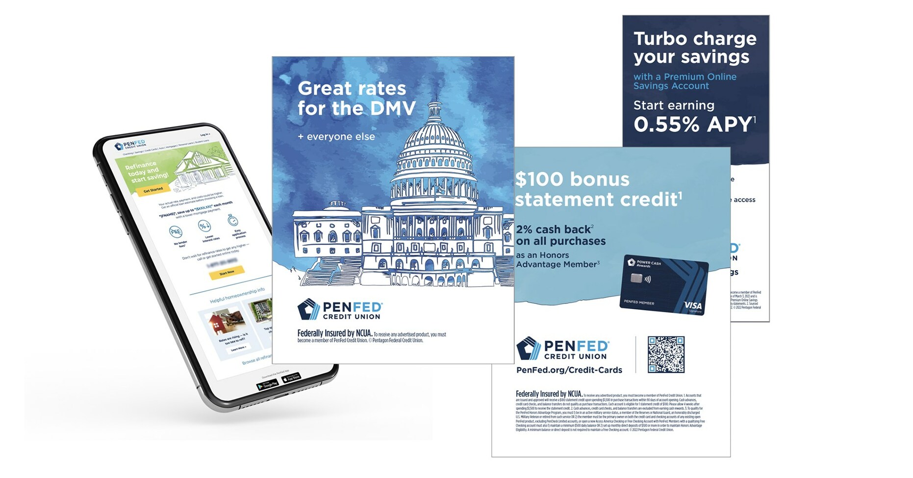 PenFed Credit Union Marketing Team Awarded Three Hermes Creative Awards